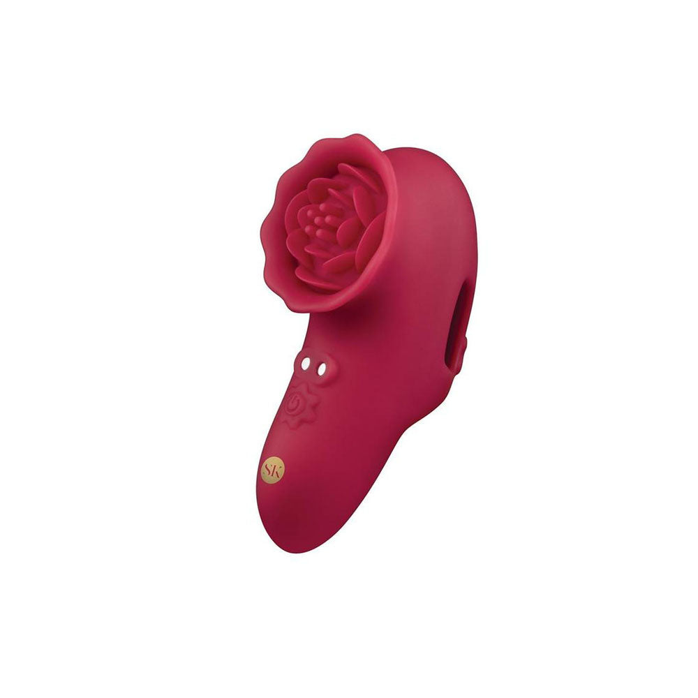 Secret Kisses ROSEGASM PLAYFUL PETAL -  USB Rechargeable Finger Stimulator