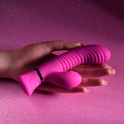 Selopa NEXT WAVE -  16.4 cm USB Rechargeable Dual Vibrator