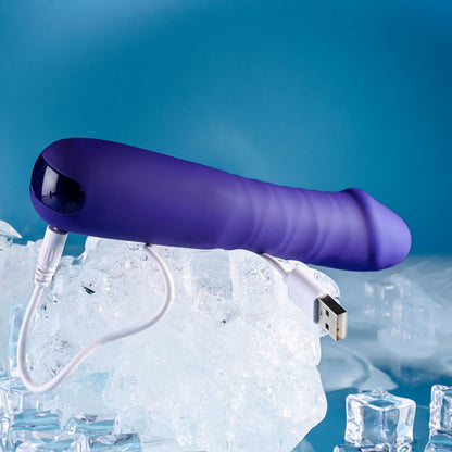 Selopa AMBITION -  17 cm USB Rechargeable Thrusting Vibrator