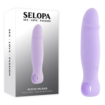 Selopa PETITE PECKER -  11.7 cm USB Rechargeable Mini Vibrator