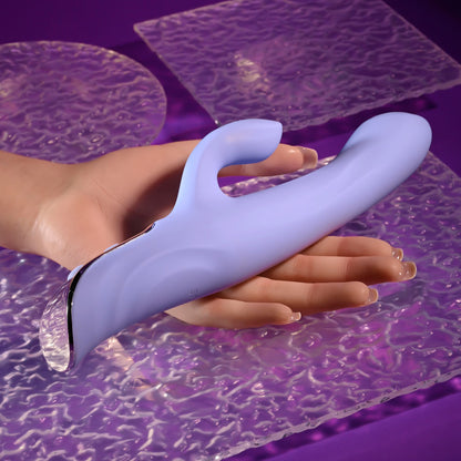 Evolved LAVENDER LOVE -  23.3 cm USB Rechargeable Rabbit Vibrator