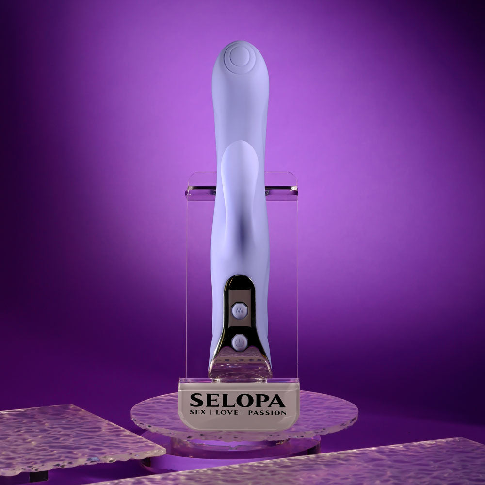 Evolved LAVENDER LOVE -  23.3 cm USB Rechargeable Rabbit Vibrator