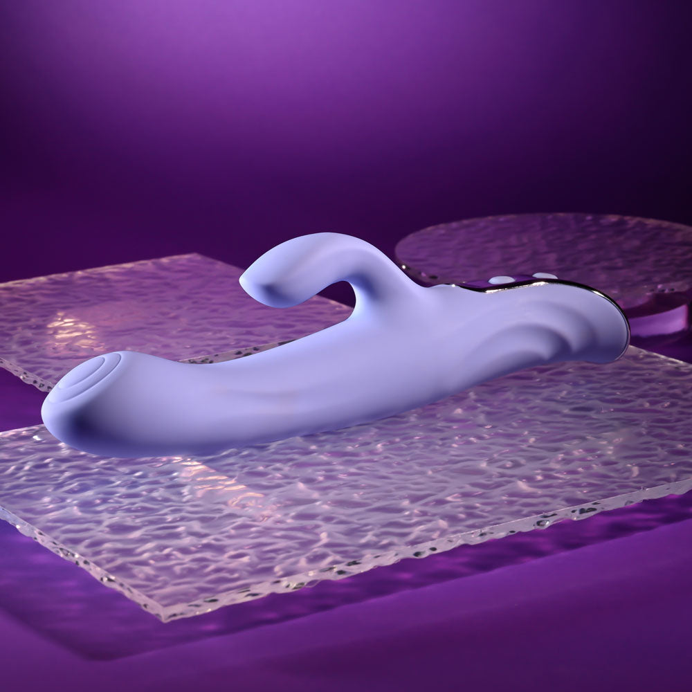 Evolved LAVENDER LOVE -  23.3 cm USB Rechargeable Rabbit Vibrator