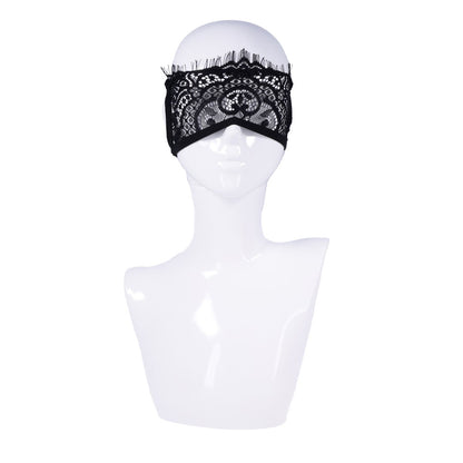 S&M Veiled Vision Lace Blindfold -  Lace Blindfold