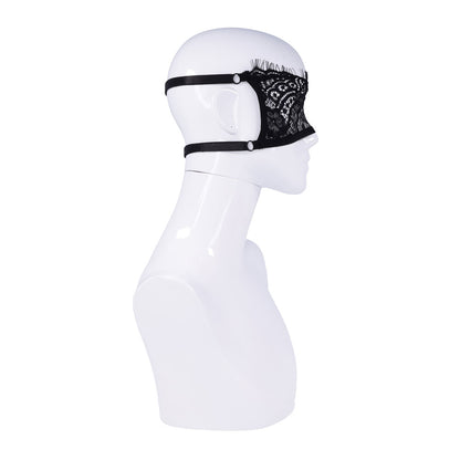 S&M Veiled Vision Lace Blindfold -  Lace Blindfold