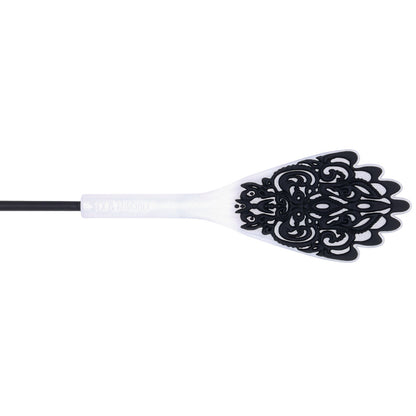 Sex & Mischief Lace Silicone Crop - /White 50 cm Crop Whip