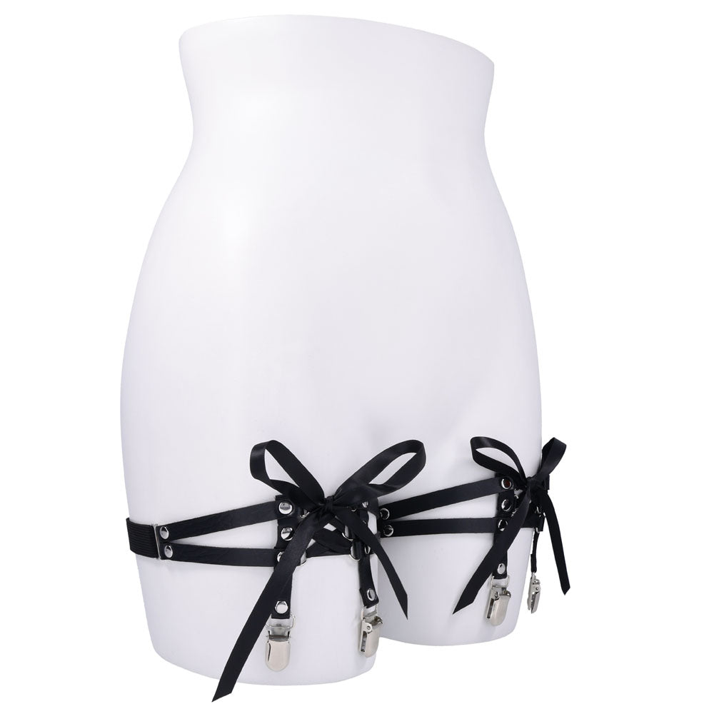 Sex & Mischief Laced Up Garters -  Garters