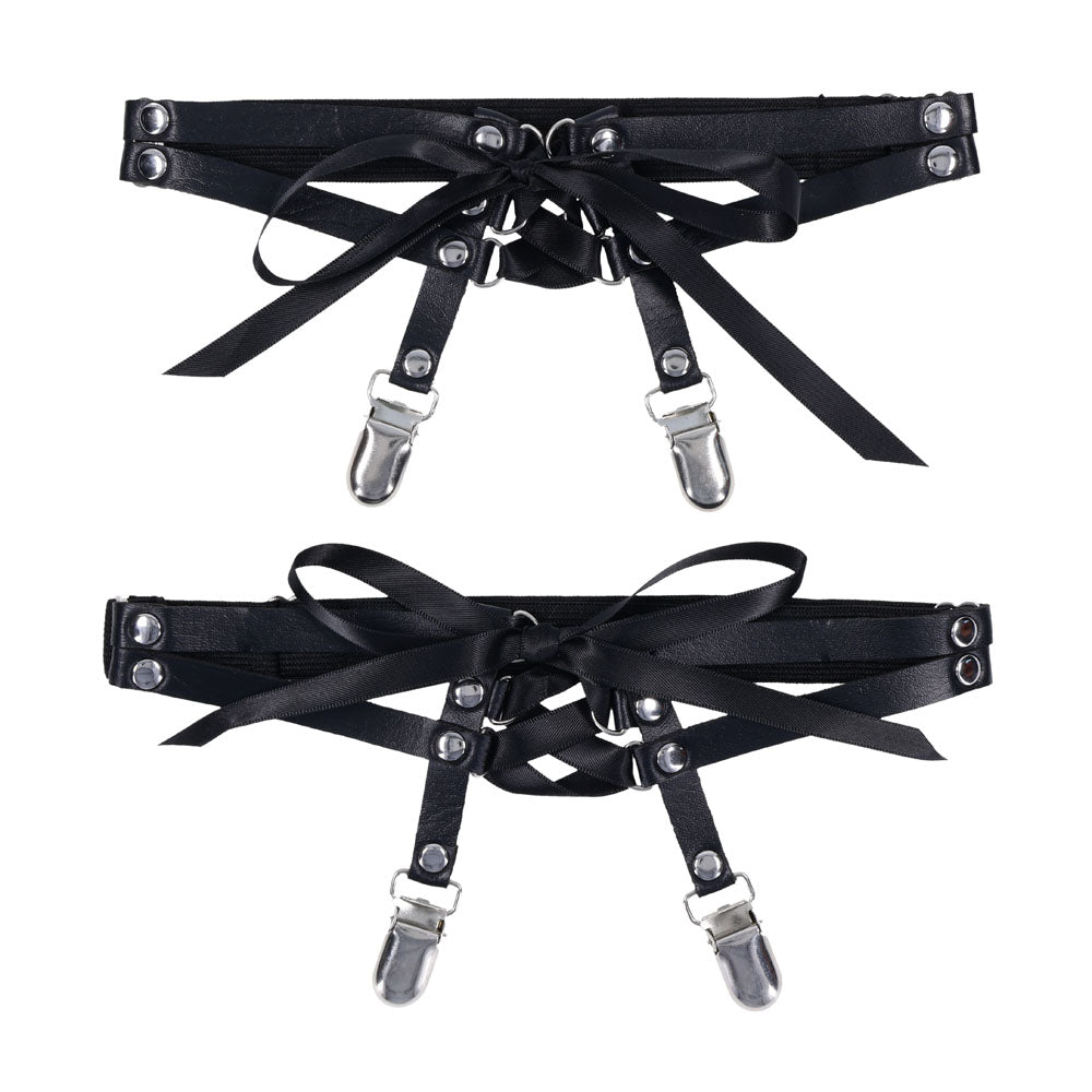 Sex & Mischief Laced Up Garters -  Garters