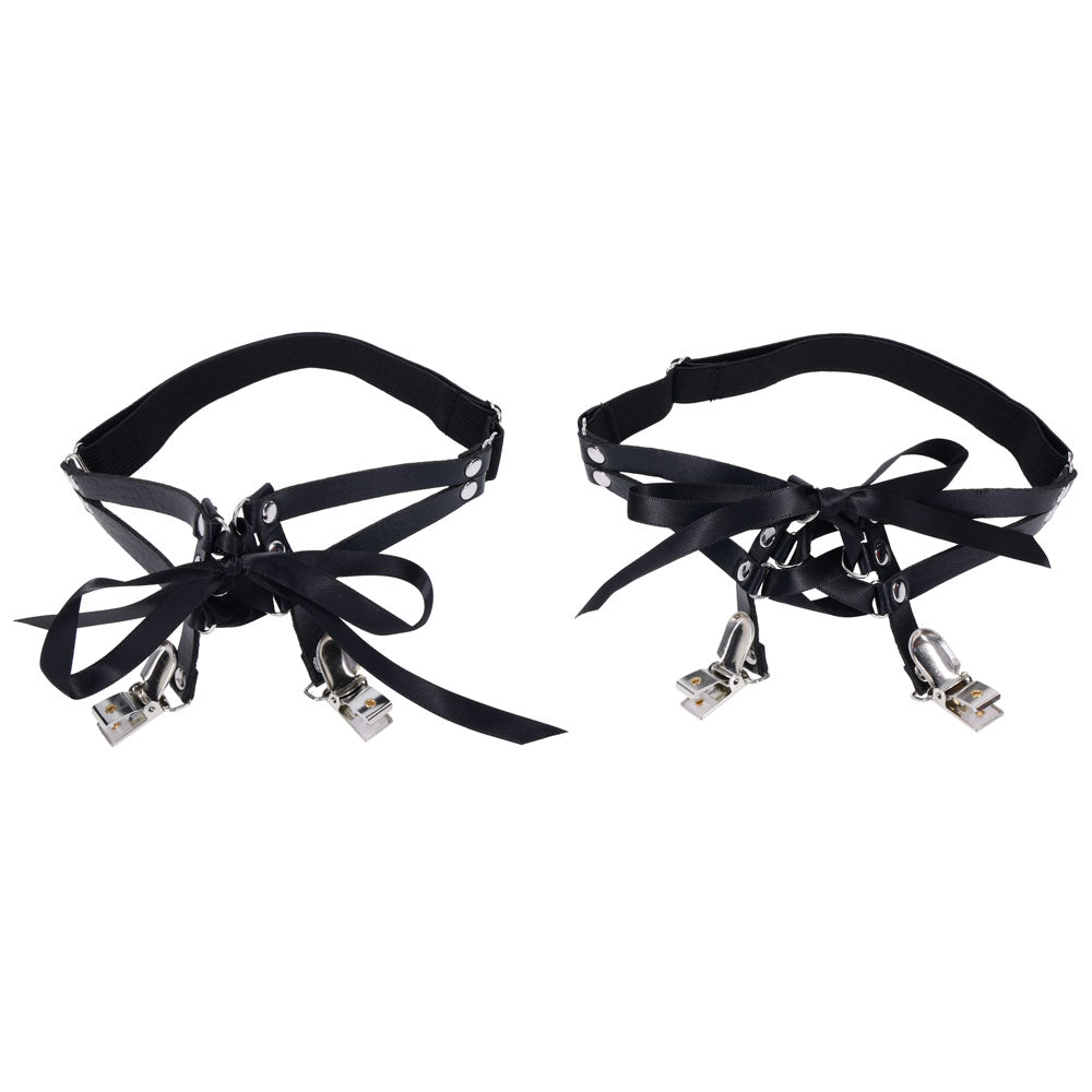 Sex & Mischief Laced Up Garters -  Garters