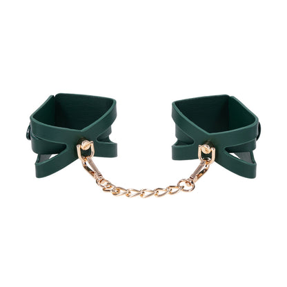 Sex & Mischief Indica Cutout Cuffs - /Gold Restraints