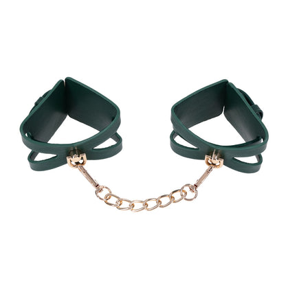 Sex & Mischief Indica Cutout Cuffs - /Gold Restraints
