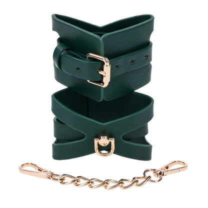 Sex & Mischief Indica Cutout Cuffs - /Gold Restraints