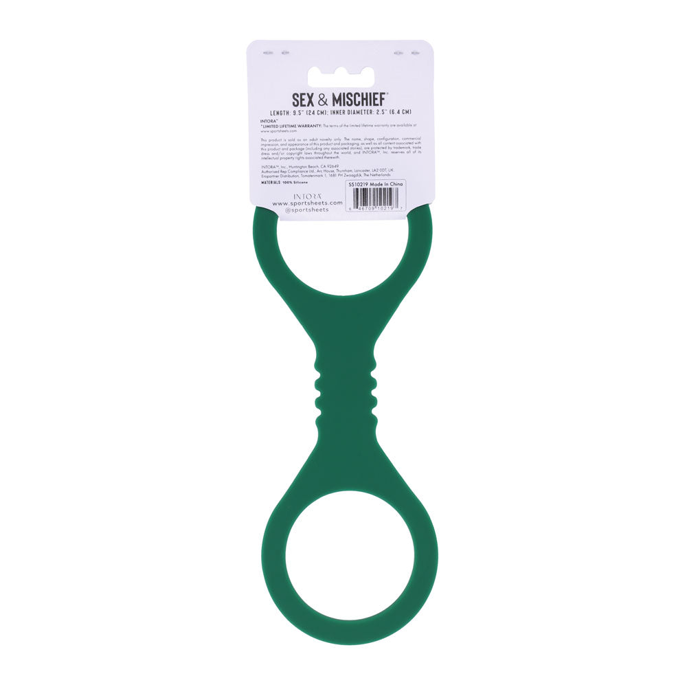 Sex & Mischief Indica Small Silicone Cuffs -  Small Restraints