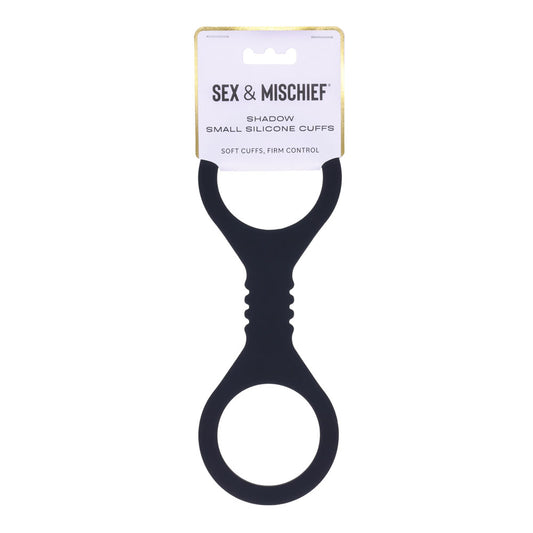 Sex & Mischief Shadow Small Silicone Cuffs -  Small Restraints