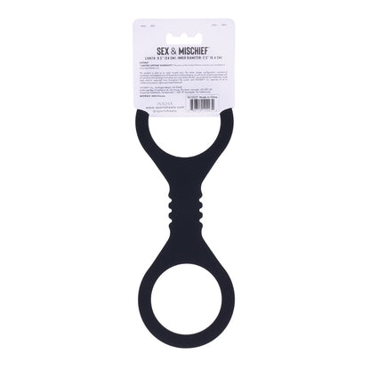 Sex & Mischief Shadow Small Silicone Cuffs -  Small Restraints