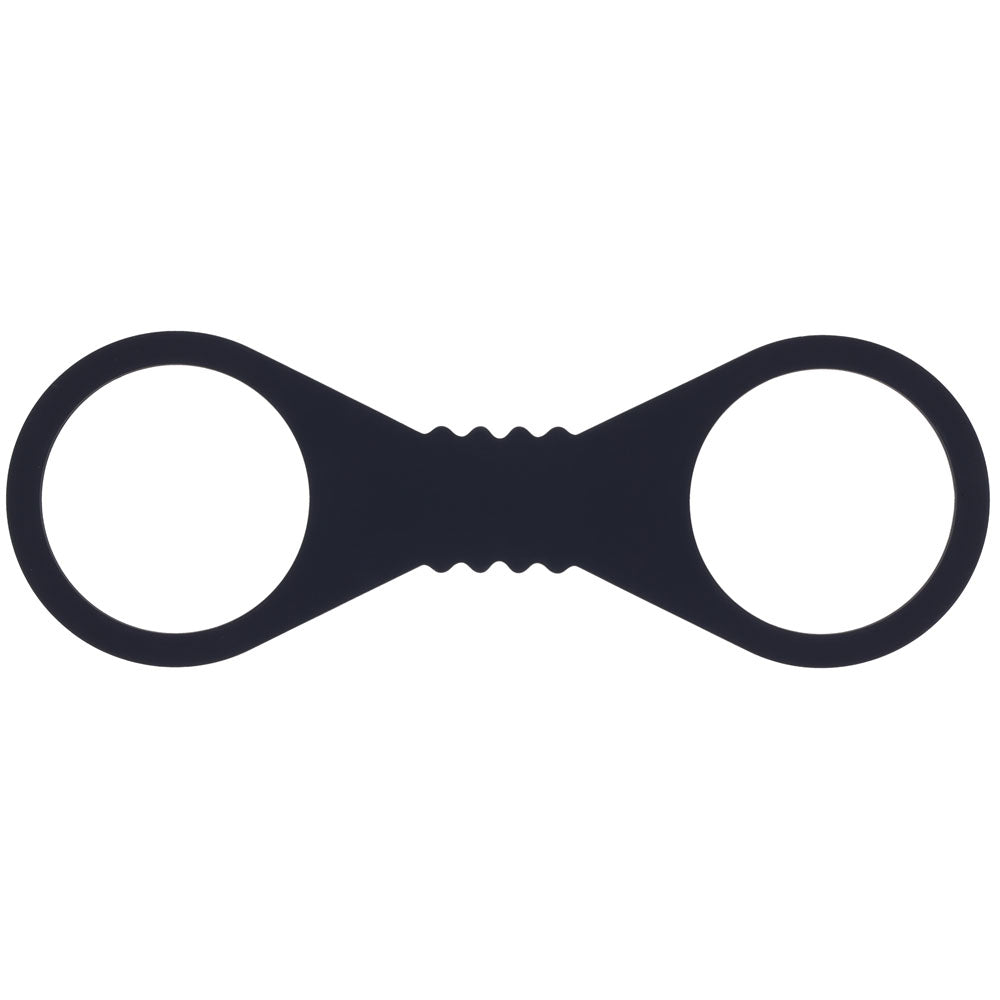 Sex & Mischief Shadow Large Silicone Cuffs -  Large Restraints