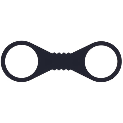 Sex & Mischief Shadow Large Silicone Cuffs -  Large Restraints