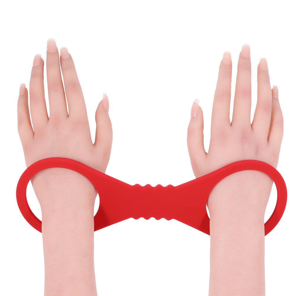 Sex & Mischief Amor Large Silicone Cuffs -  Large Restraints