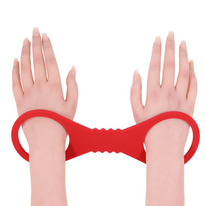 Sex & Mischief Amor Large Silicone Cuffs -  Large Restraints