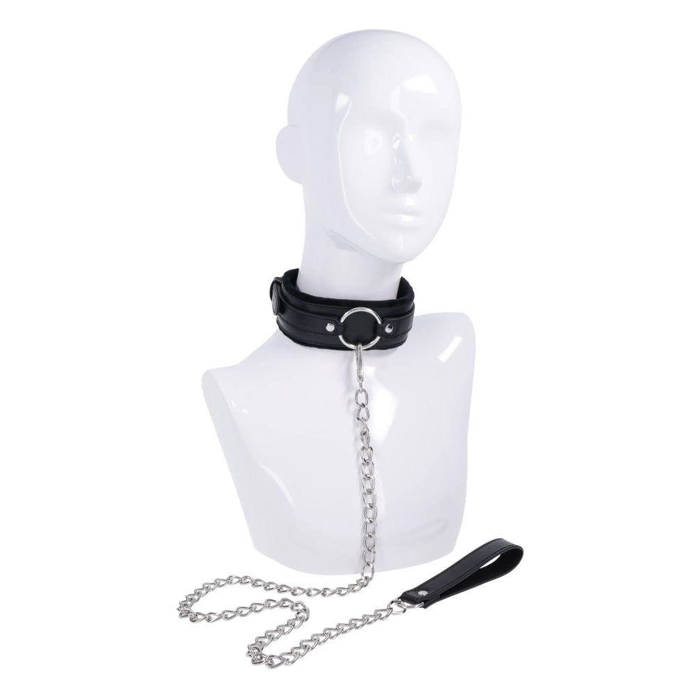 S&M Shadow Collar and Leash -  Neck Restraint and Leash