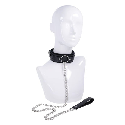 S&M Shadow Collar and Leash -  Neck Restraint and Leash