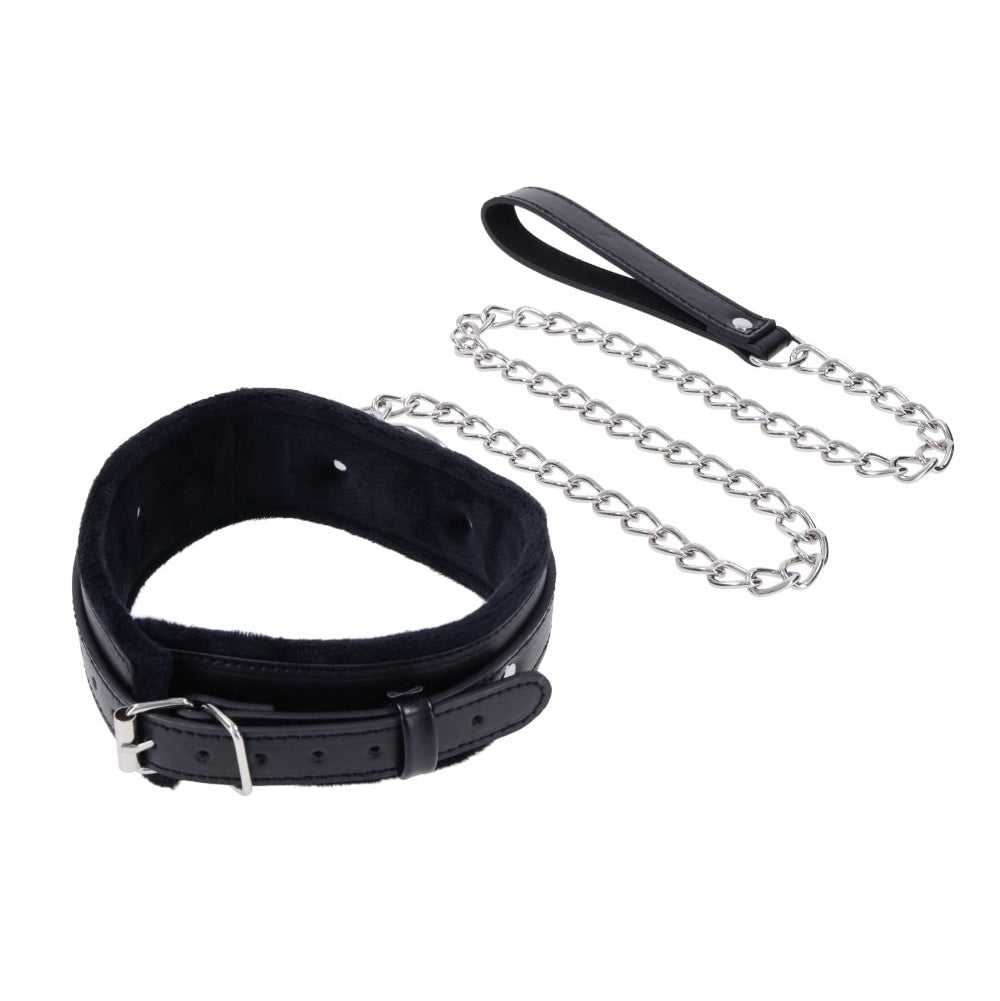 S&M Shadow Collar and Leash -  Neck Restraint and Leash