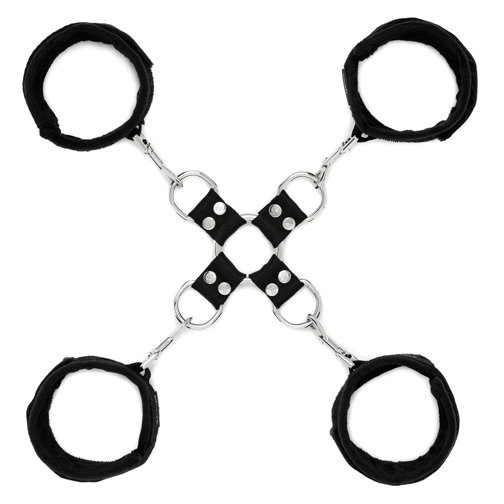SPORTSHEETS 5 Piece Hot Tie & Cuff Set -  Restraints
