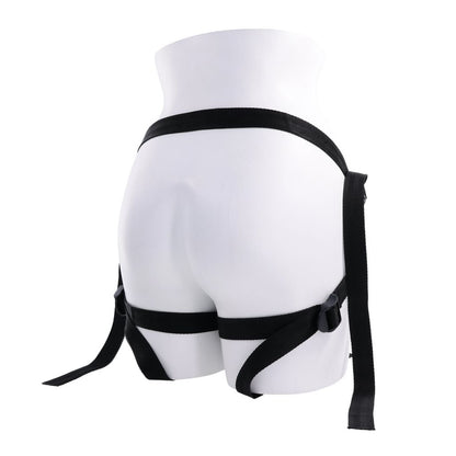 SPORTSHEETS Velvet Noir Strap On -  Adjustable Strap-On Harness (No Probe Included)