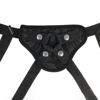 SPORTSHEETS Velvet Noir Strap On -  Adjustable Strap-On Harness (No Probe Included)