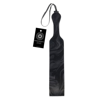 SPORTSHEETS Velvet Noir Loop Paddle -  42 cm Paddle