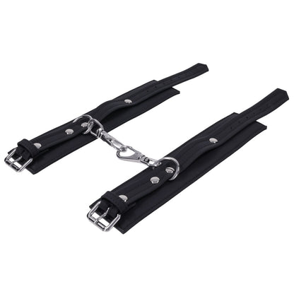 SPORTSHEETS Signature Midnight Muse Ankle Cuffs -  Adjustable Leg Restraints