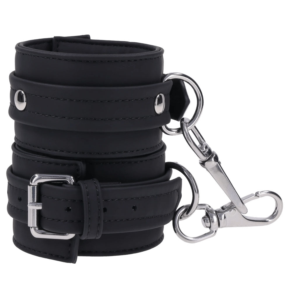 SPORTSHEETS Signature Midnight Muse Ankle Cuffs -  Adjustable Leg Restraints