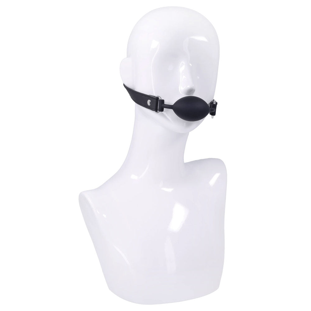 SPORTSHEETS Signature Midnight Muse Oval Gag -  Mouth Restraint