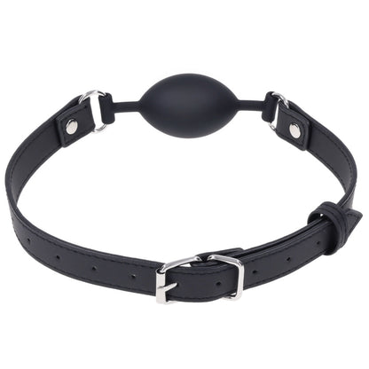 SPORTSHEETS Signature Midnight Muse Oval Gag -  Mouth Restraint