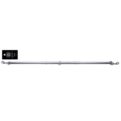 SPORTSHEETS Signature Adjustable Spreader Bar - Silver Metal Adjustable Spreader Bar (No Cuffs Included)
