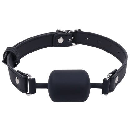 SPORTSHEETS Signature Midnight Muse Barrel Gag -  Mouth Restraint