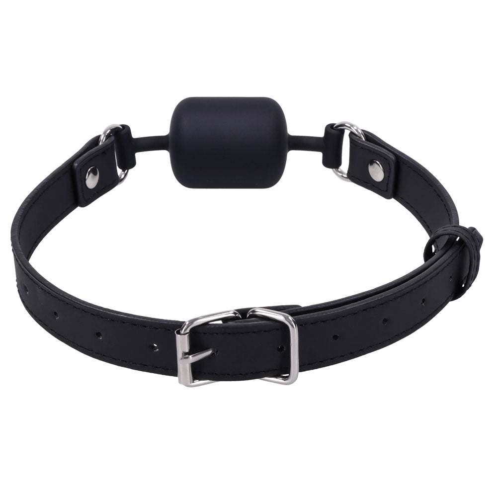 SPORTSHEETS Signature Midnight Muse Barrel Gag -  Mouth Restraint