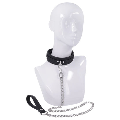 SPORTSHEETS Signature Midnight Muse Collar & Leash -  Adjustable Restraint