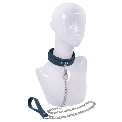 SPORTSHEETS Signature Twilight Tease Collar & Leash -  Adjustable Restraint