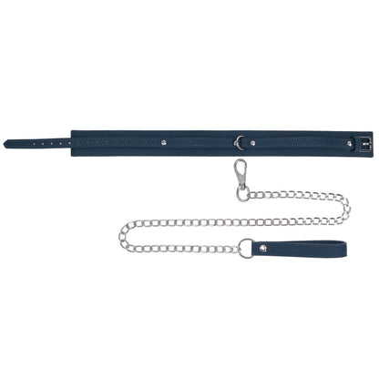 SPORTSHEETS Signature Twilight Tease Collar & Leash -  Adjustable Restraint