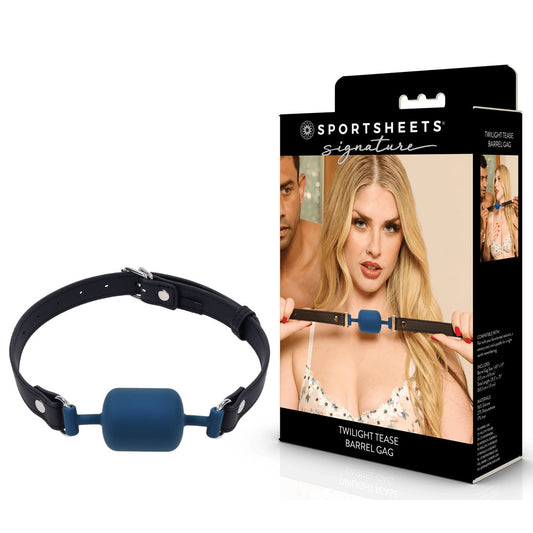 SPORTSHEETS Signature Twilight Tease Barrel Gag -  Mouth Restraint