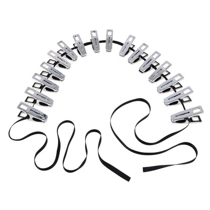 EDGE Body Zipper Clothes Pins -   Pins - Set of 16