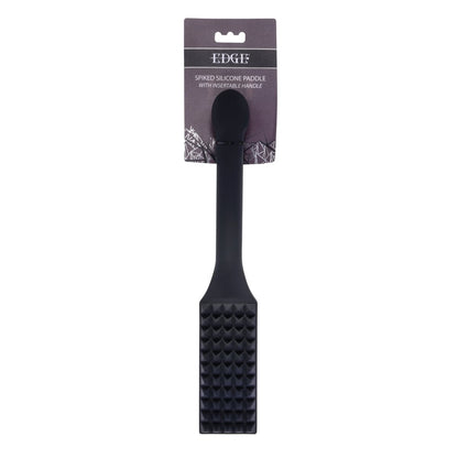 EDGE Spiked Silicone Paddle -  Spanking Paddle with Insertable Handle