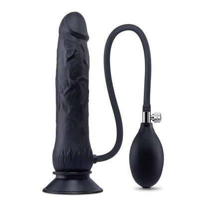 Size Up 7.5 Inch Inflatable Dildo with Balls -  20.3 cm Inflatable Dong