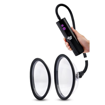 Size Up Rechargeable Power Plumper Pussy Pump -  USB Rechargeable Vagina Pump with Interchangeable Chambers