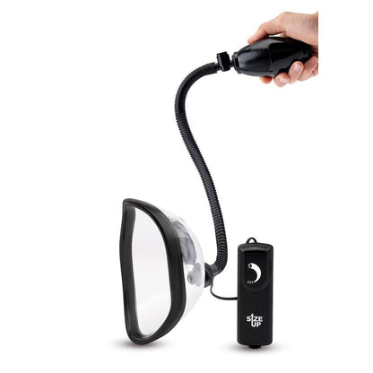 Size Up Vibrating Pussy Pump -  Vibrating Vagina Pump
