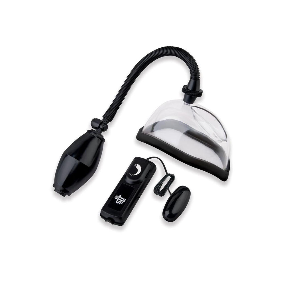 Size Up Vibrating Pussy Pump -  Vibrating Vagina Pump