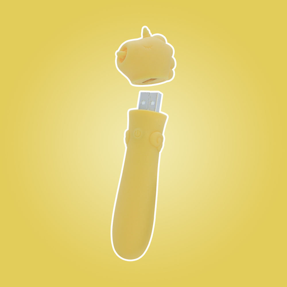 Unihorn - USB Bullet - Bean Blossom -  USB Rechargeable Vibrating Bullet