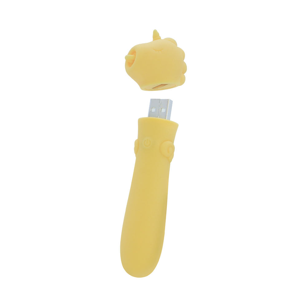 Unihorn - USB Bullet - Bean Blossom -  USB Rechargeable Vibrating Bullet