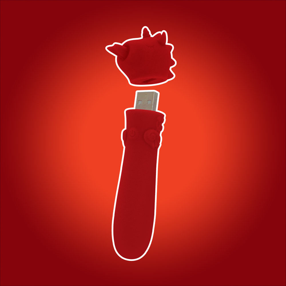 Unihorn - USB Bullet - Blaze Diablo -  USB Rechargeable Vibrating Bullet